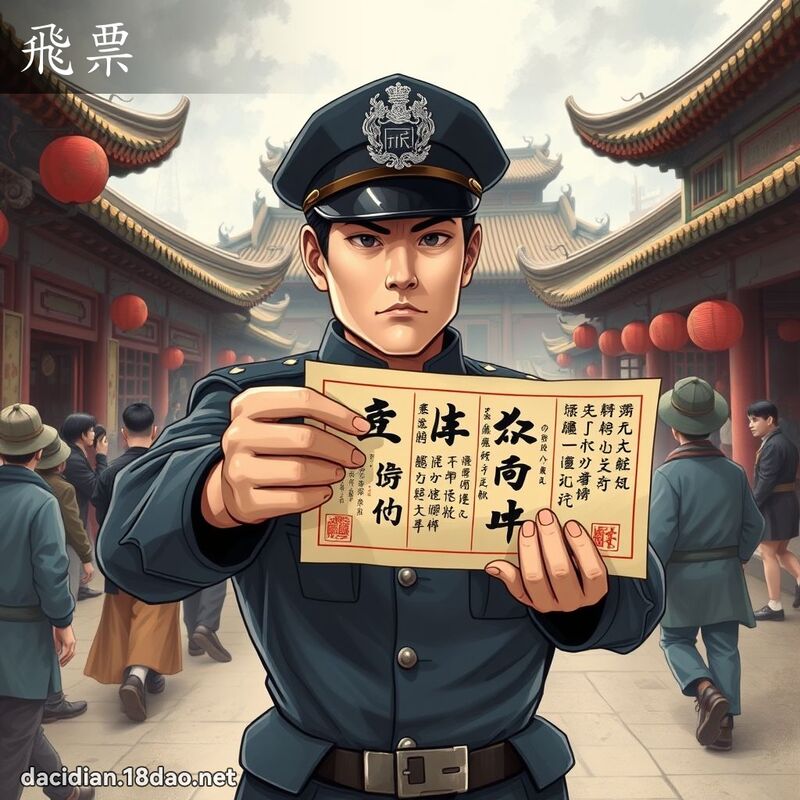 飛票 - 國語大辭典配圖