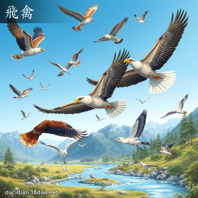 飞禽 - 国语大辞典配图