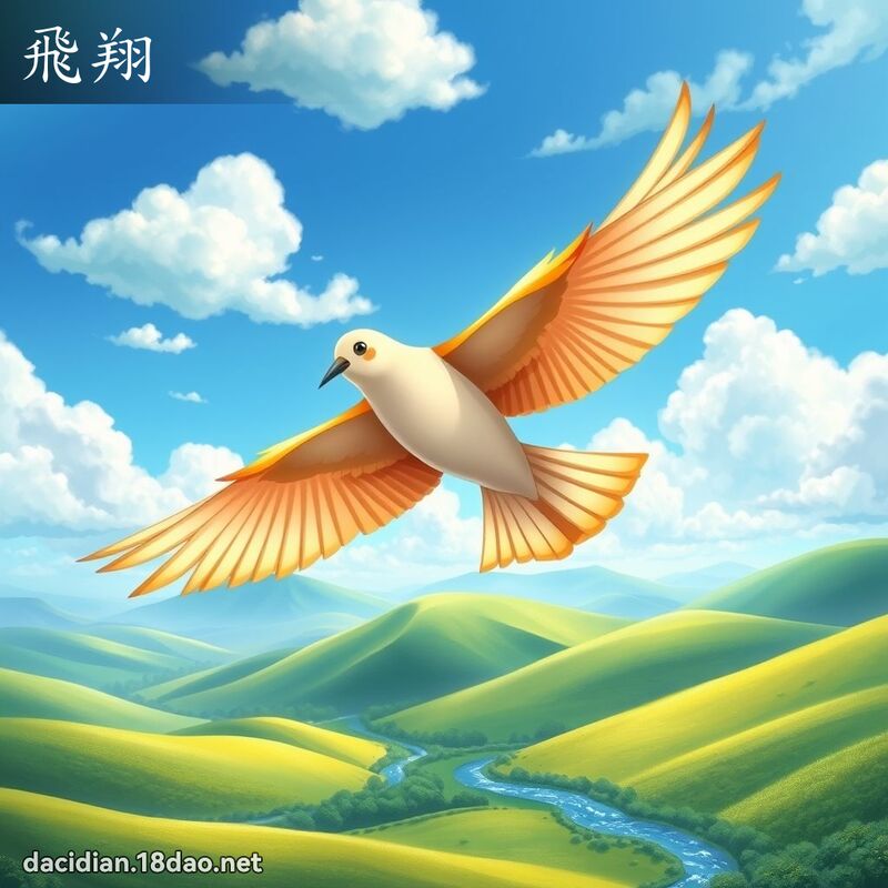 飞翔 - 国语大辞典配图