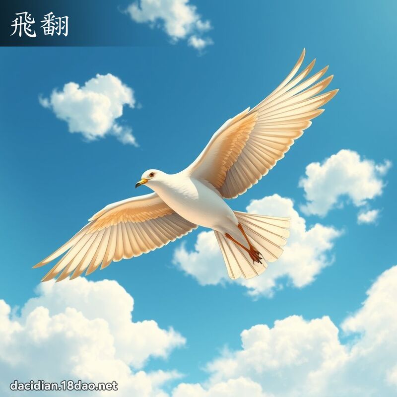飞翻 - 国语大辞典配图