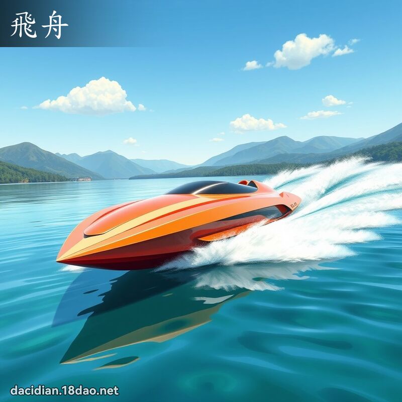 飛舟 - 國語大辭典配圖