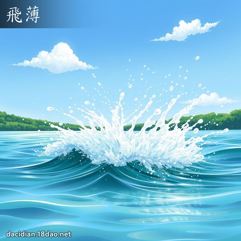 飛薄 - 國語大辭典配圖