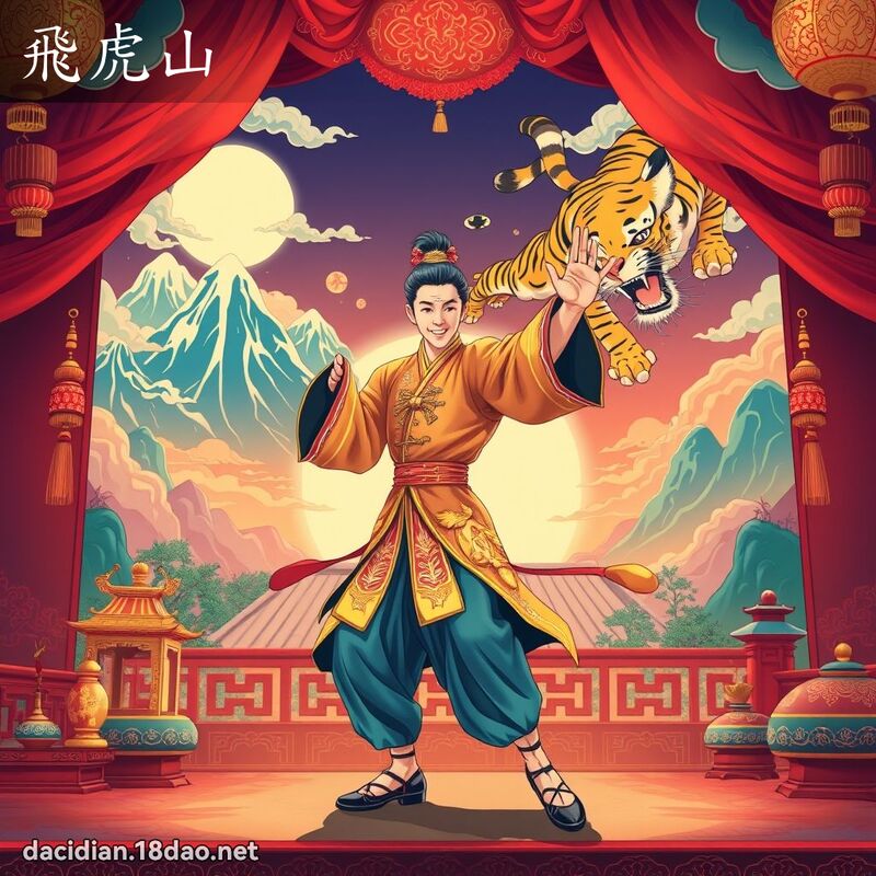 飛虎山 - 國語大辭典配圖
