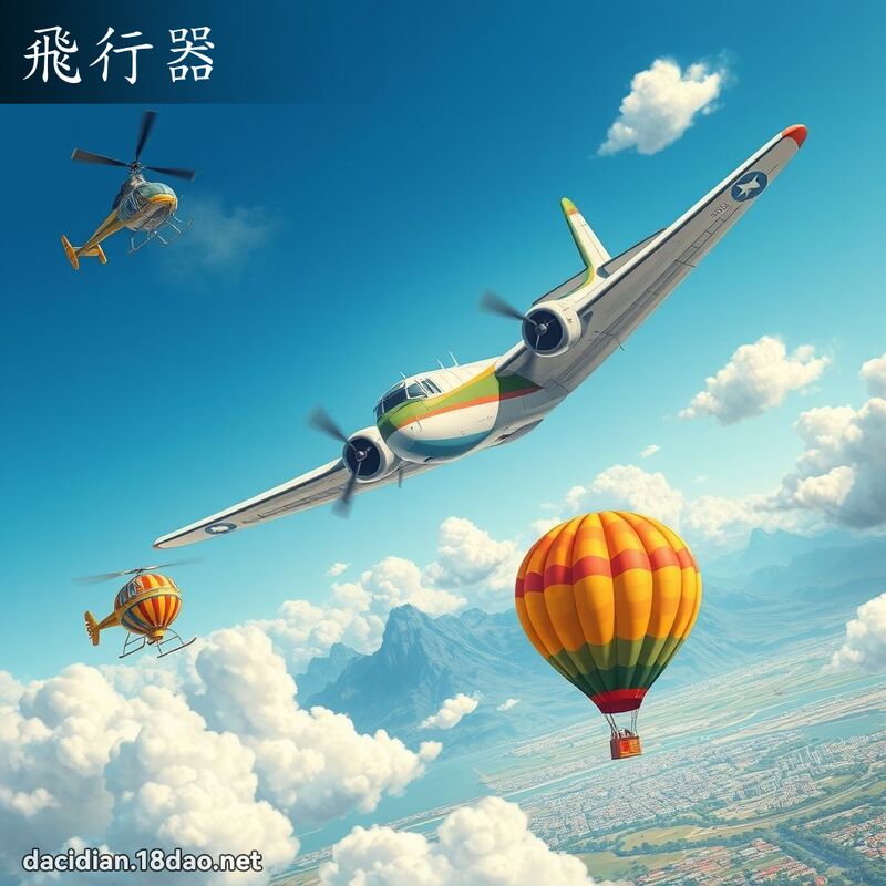 飛行器 - 國語大辭典配圖