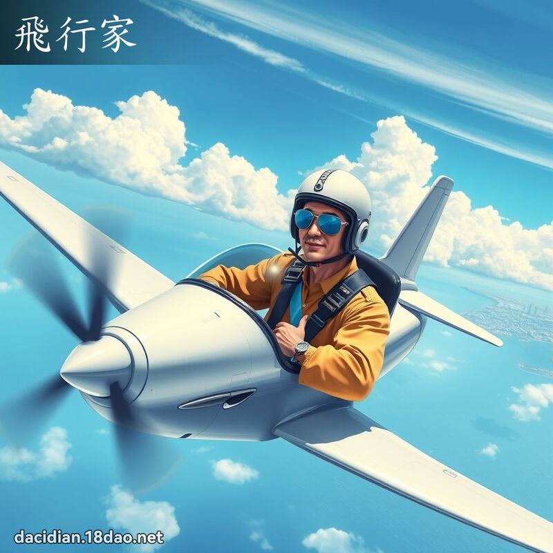 飞行家 - 国语大辞典配图