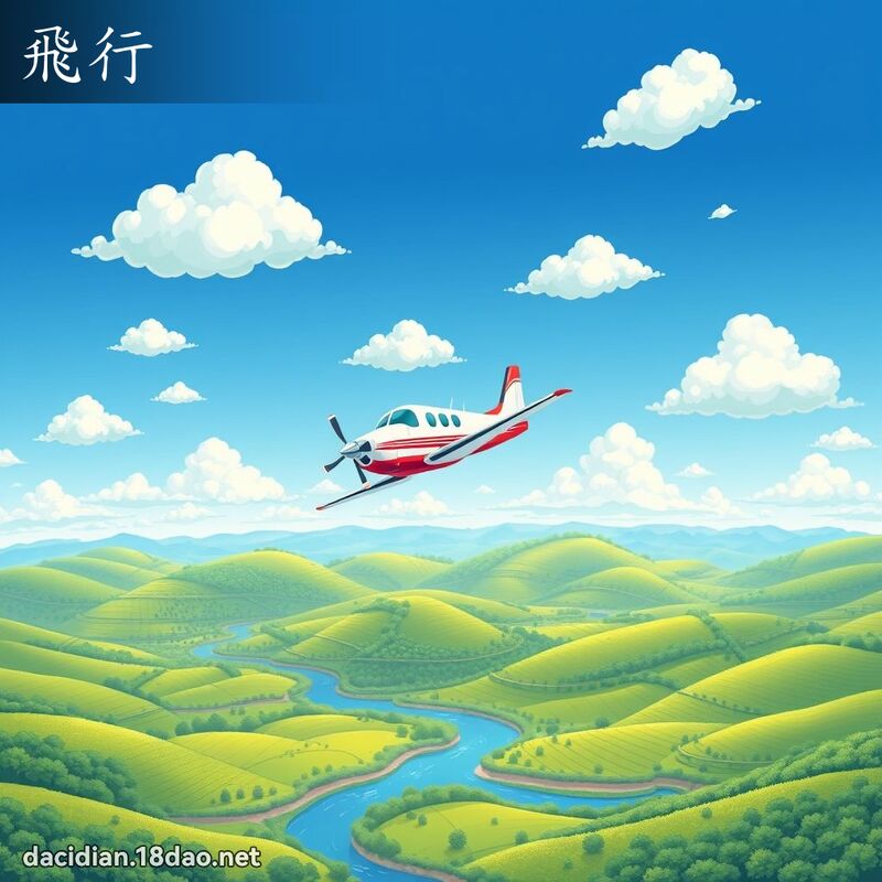 飛行 - 國語大辭典配圖