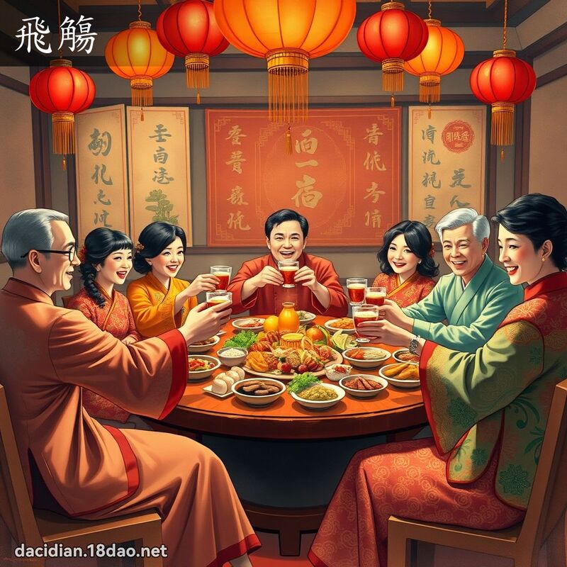 飛觴 - 國語大辭典配圖