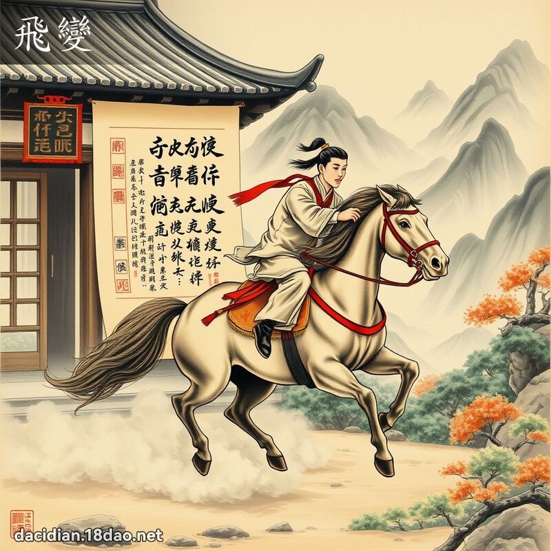 飞变 - 国语大辞典配图