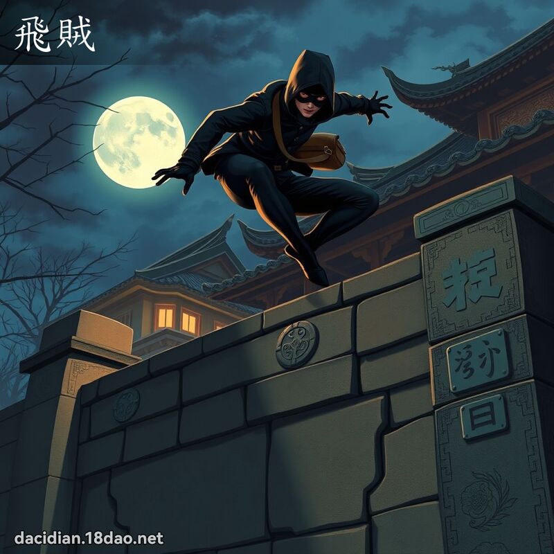 飞贼 - 国语大辞典配图