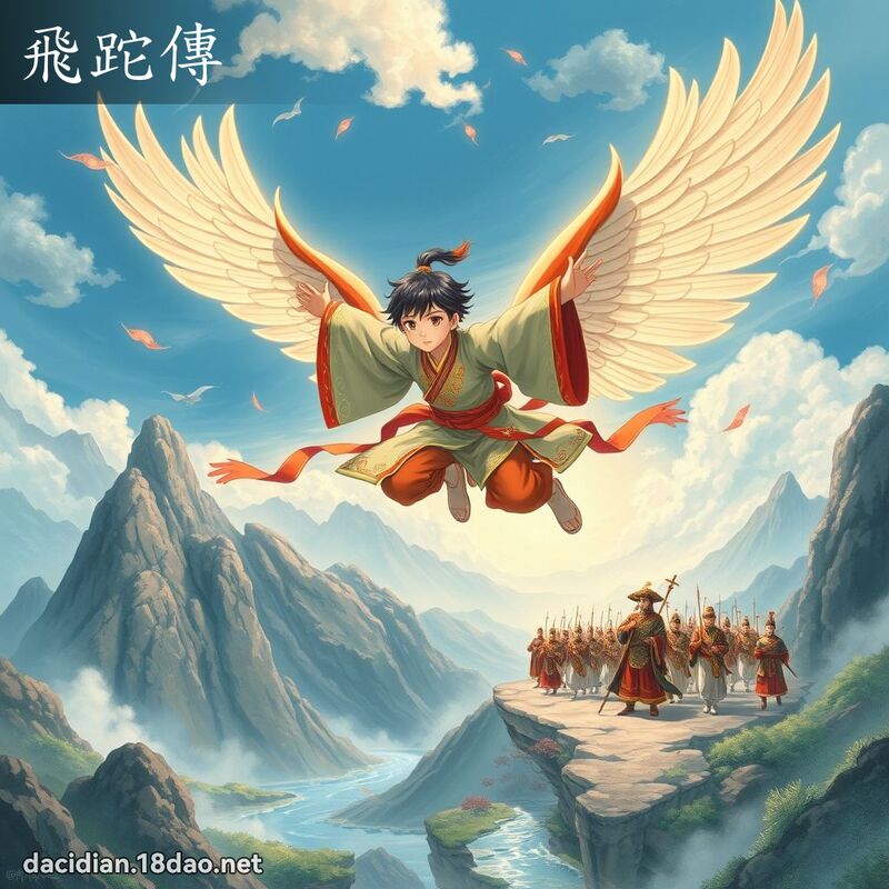 飛跎傳 - 國語大辭典配圖