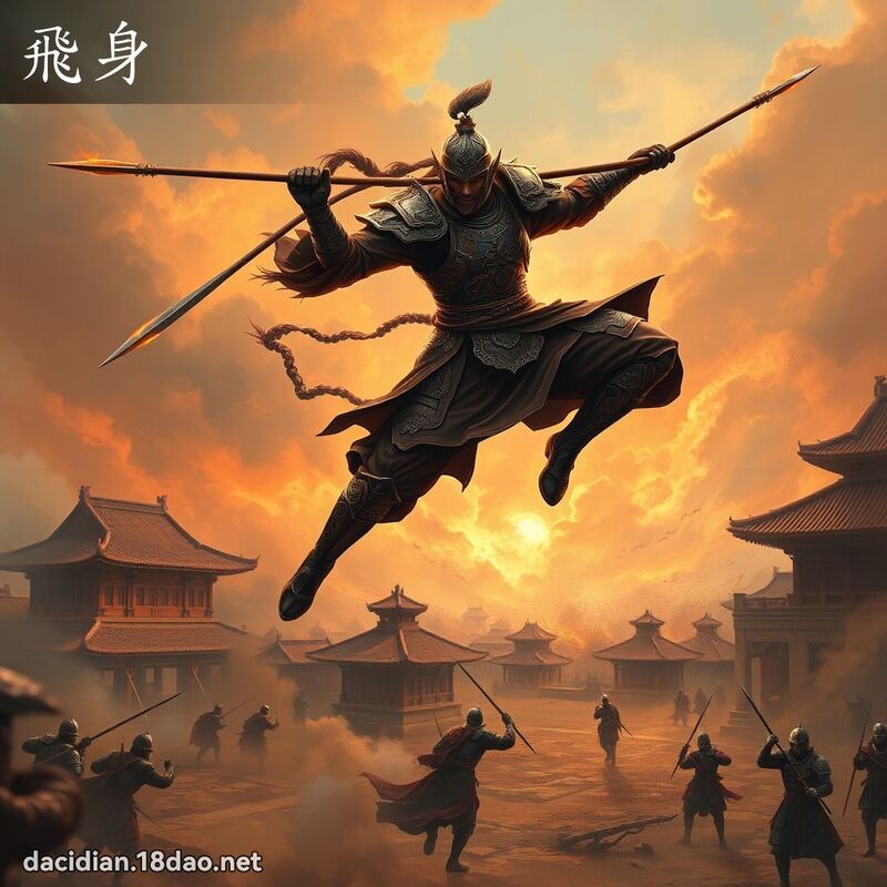 飛身 - 國語大辭典配圖