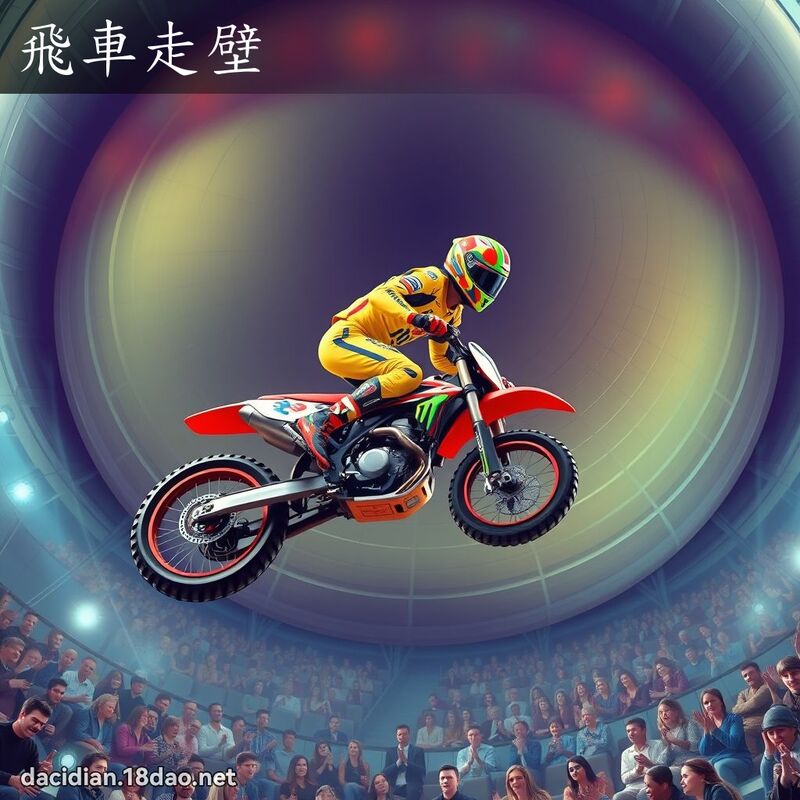 飛車走壁 - 國語大辭典配圖