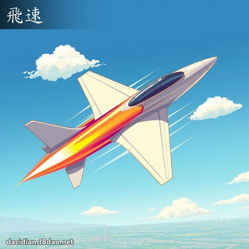 飞速 - 国语大辞典配图