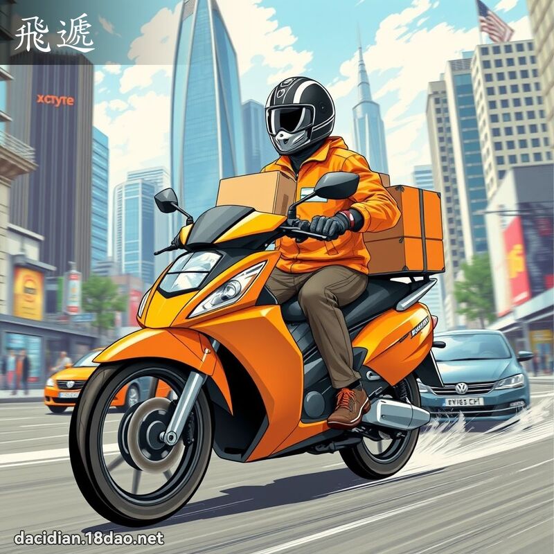 飞递 - 国语大辞典配图