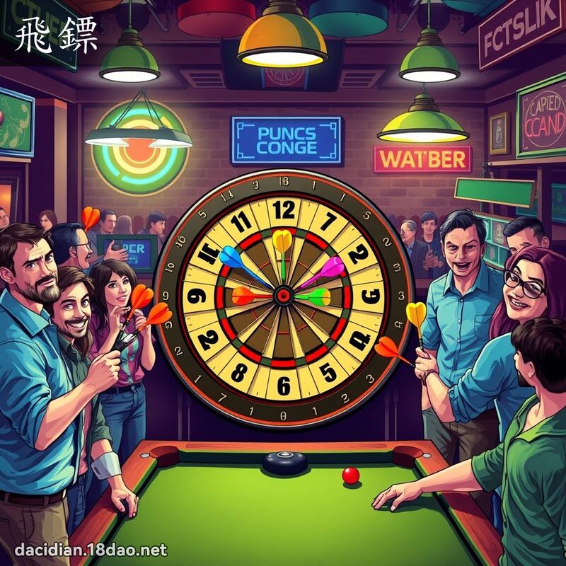 飛鏢 - 國語大辭典配圖