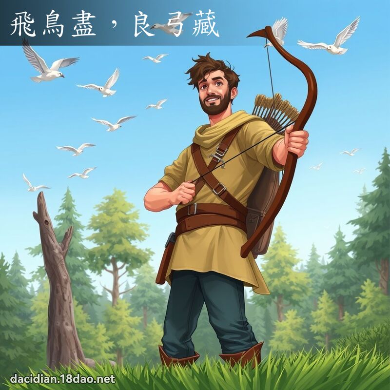 飞鸟尽，良弓藏 - 国语大辞典配图