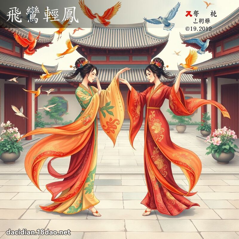 飞鸞轻凤 - 国语大辞典配图