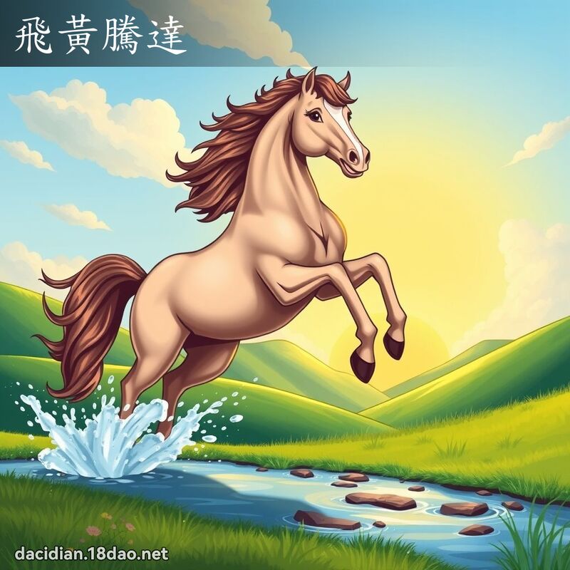 飞黄腾达 - 国语大辞典配图