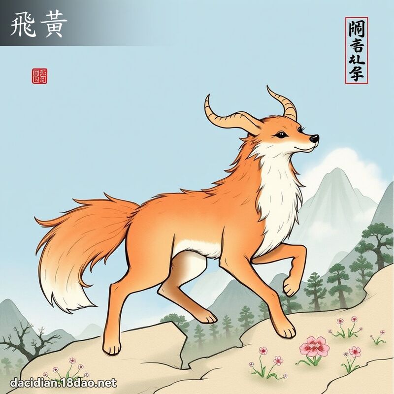 飛黃 - 國語大辭典配圖