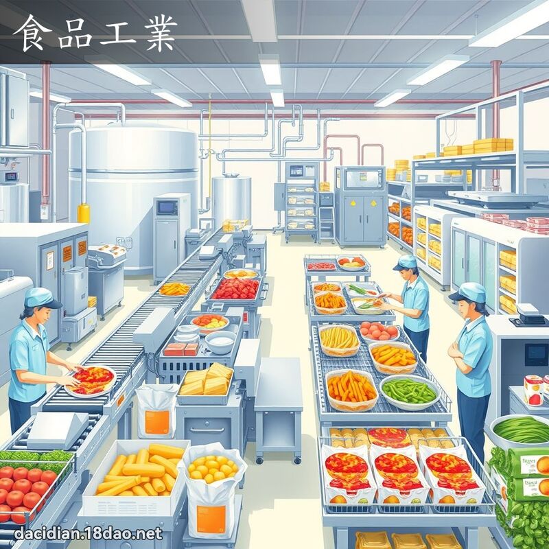 食品工业 - 国语大辞典配图