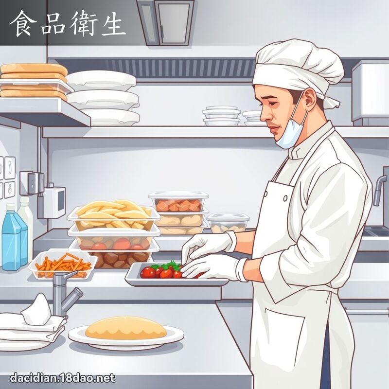 食品卫生 - 国语大辞典配图