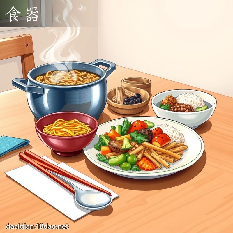 食器 - 國語大辭典配圖