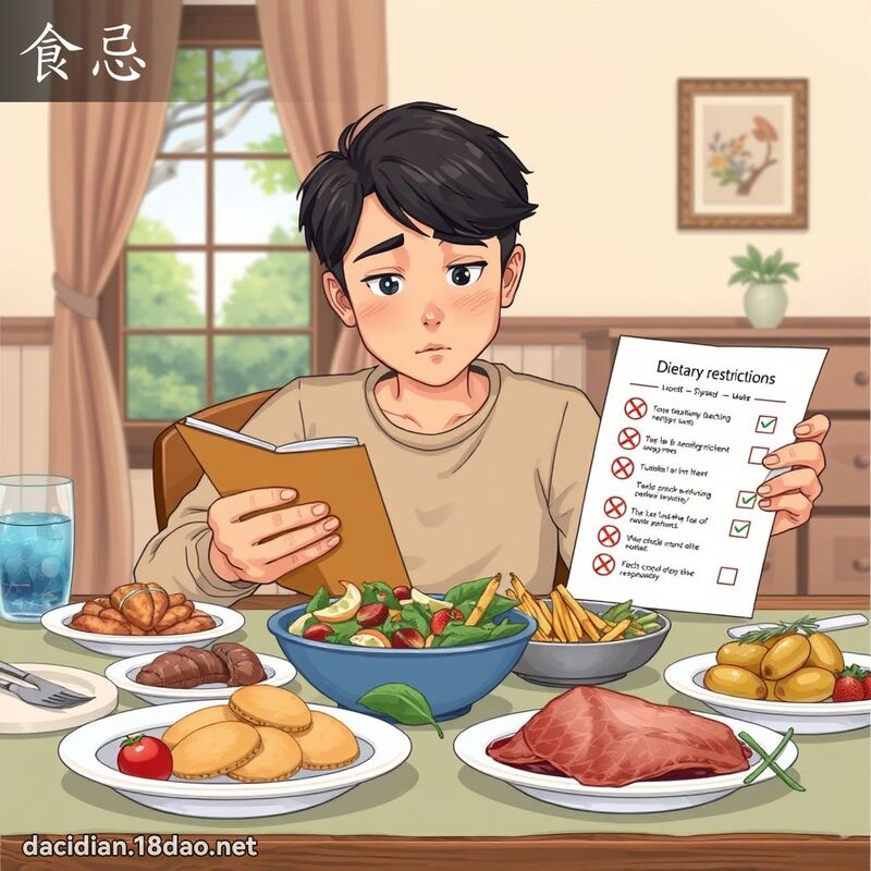 食忌 - 国语大辞典配图