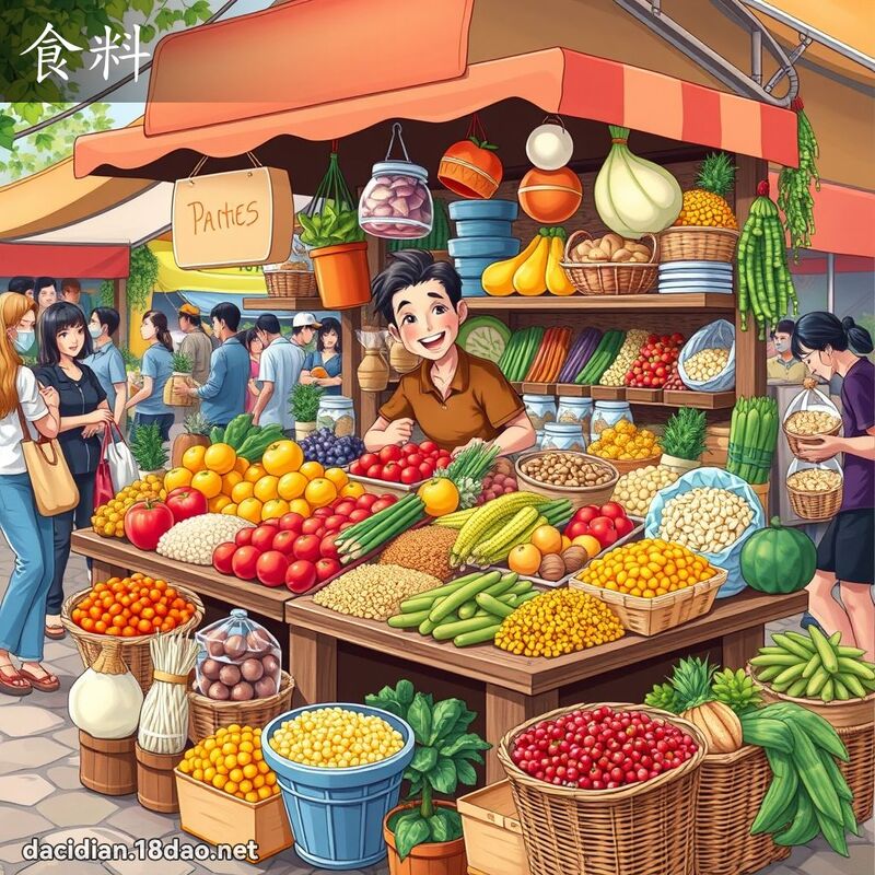 食料 - 国语大辞典配图