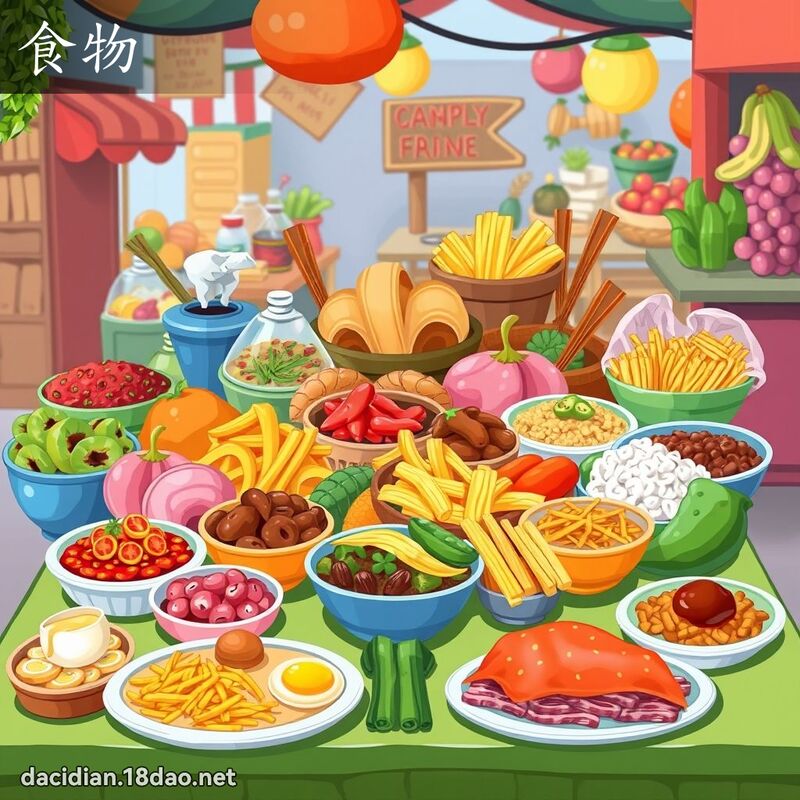 食物 - 国语大辞典配图