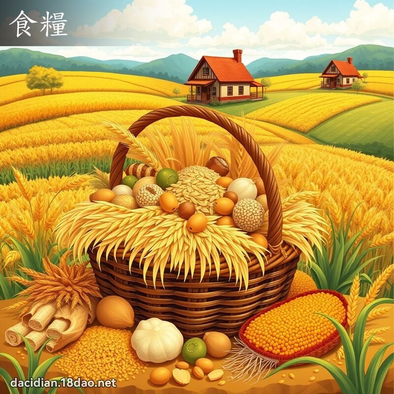 食糧 - 國語大辭典配圖