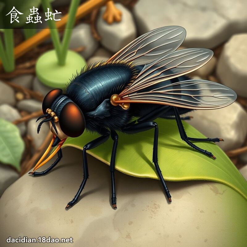 食虫虻 - 国语大辞典配图