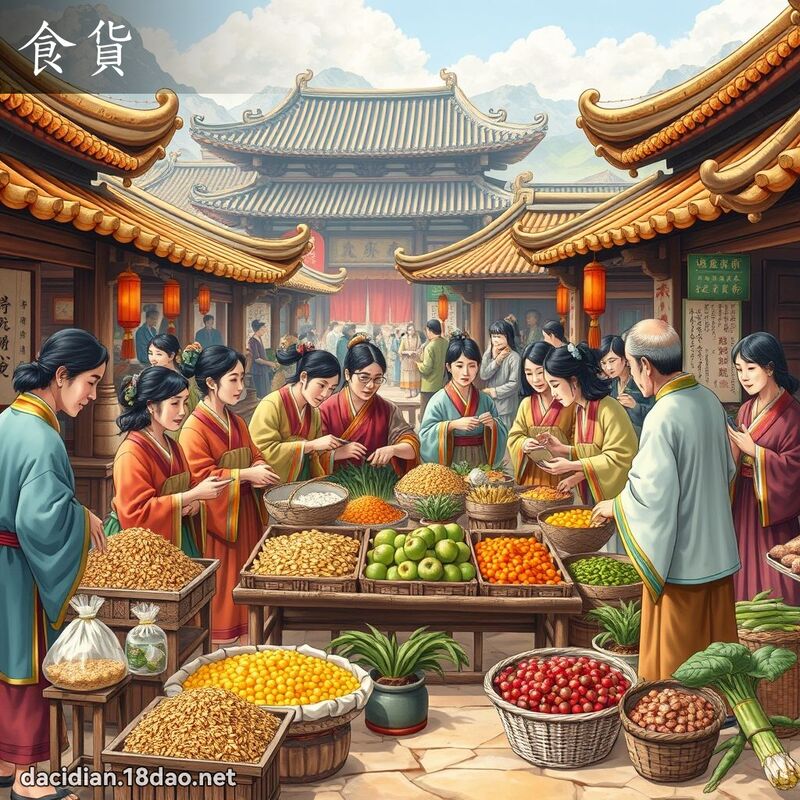 食貨 - 國語大辭典配圖