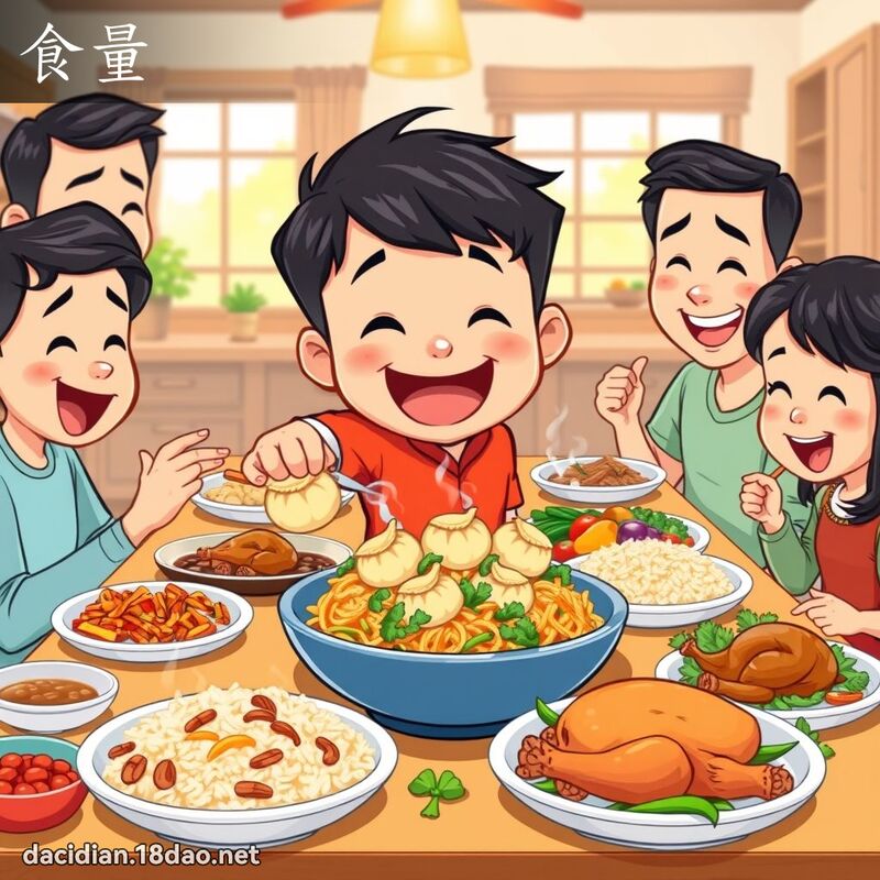 食量 - 国语大辞典配图