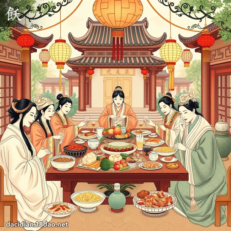 飫 - 国语大辞典配图