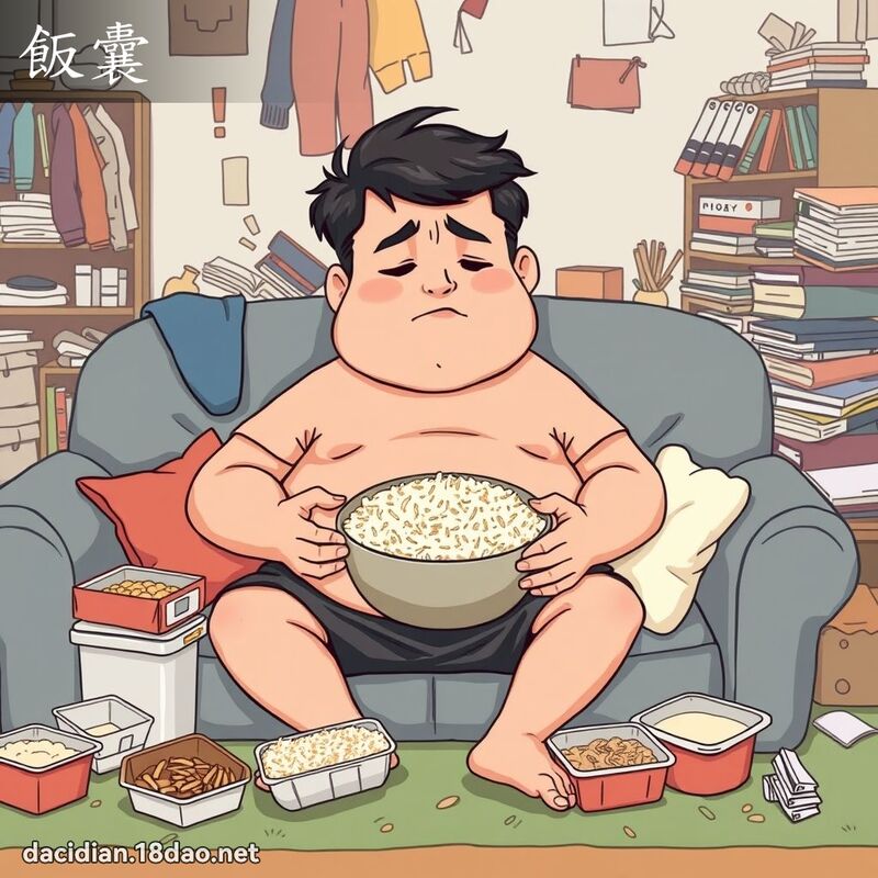 饭囊 - 国语大辞典配图