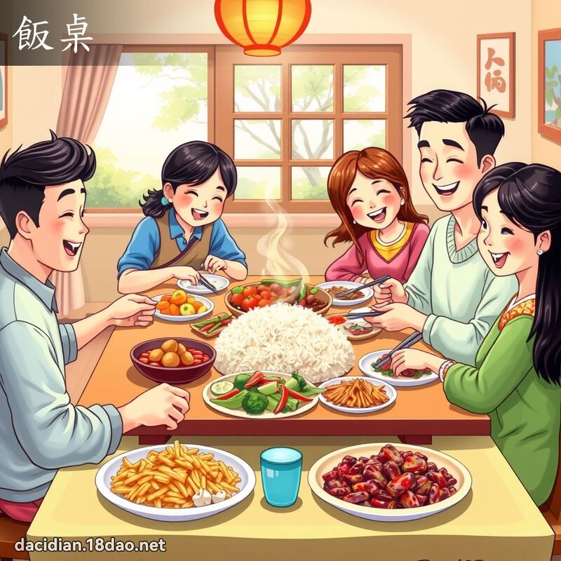 飯桌 - 國語大辭典配圖