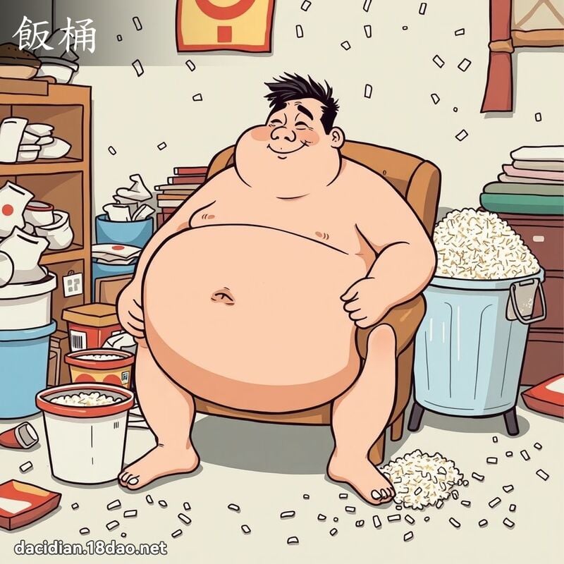 饭桶 - 国语大辞典配图