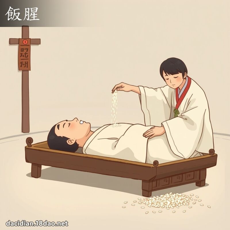 飯腥 - 國語大辭典配圖