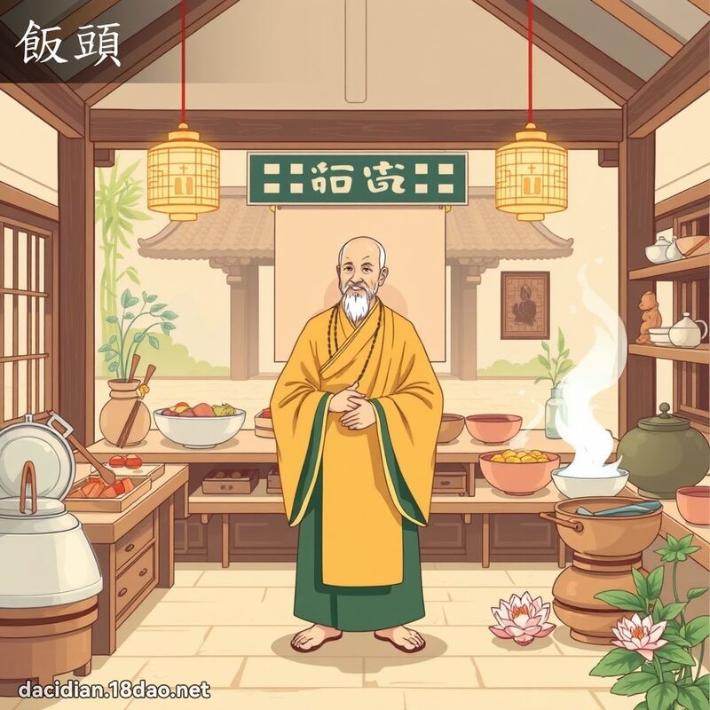 飯頭 - 國語大辭典配圖