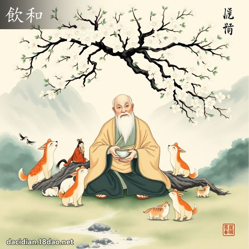 饮和 - 国语大辞典配图