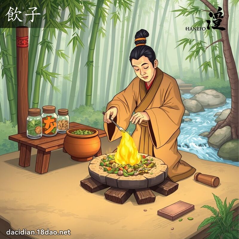 飲子 - 國語大辭典配圖