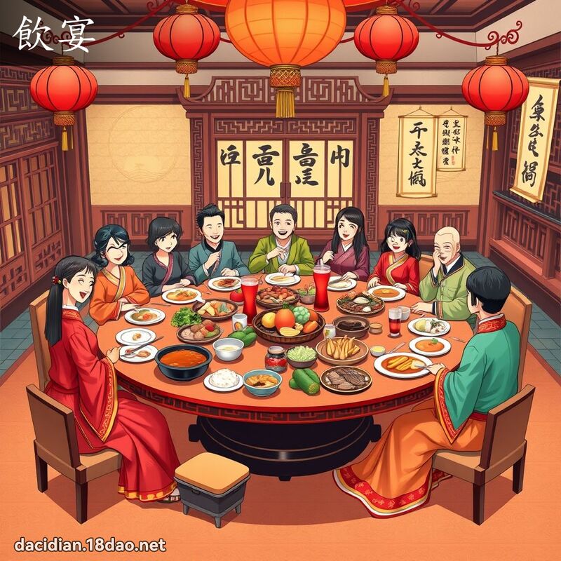 饮宴 - 国语大辞典配图