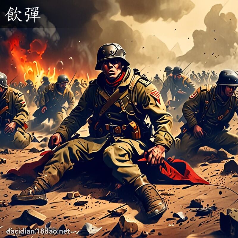 饮弹 - 国语大辞典配图
