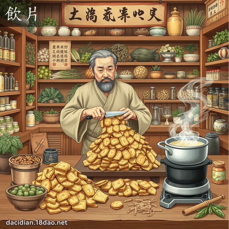 饮片 - 国语大辞典配图