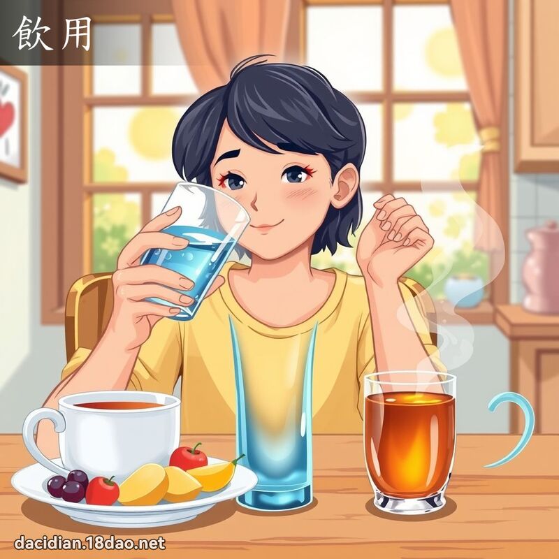 飲用 - 國語大辭典配圖