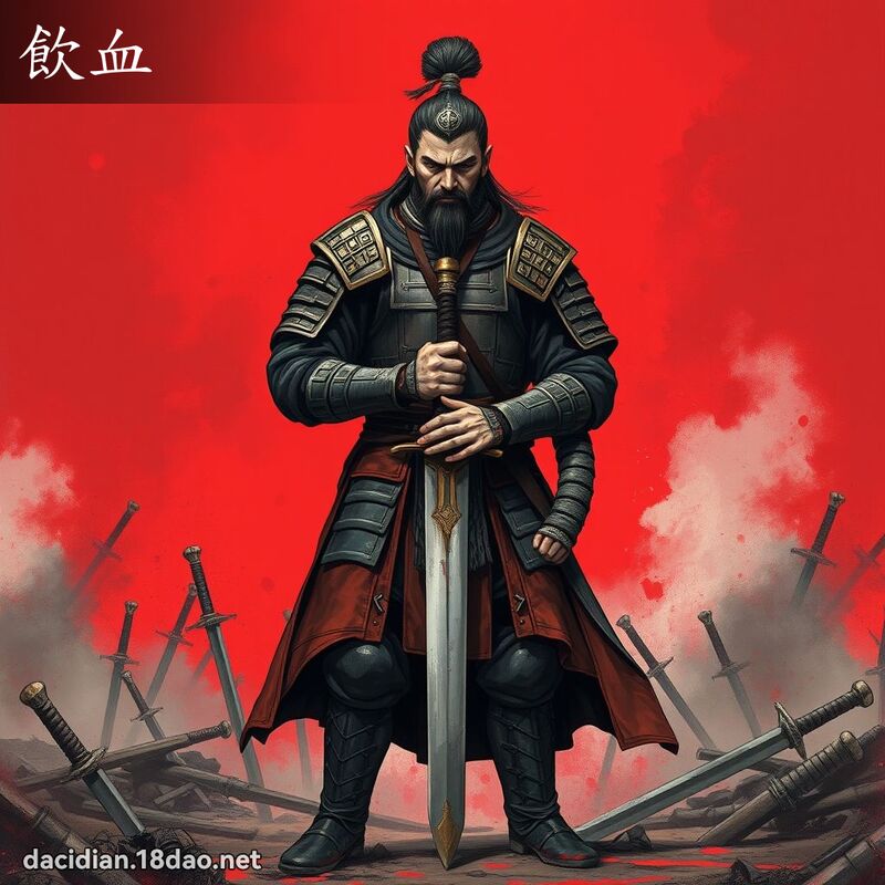 飲血 - 國語大辭典配圖