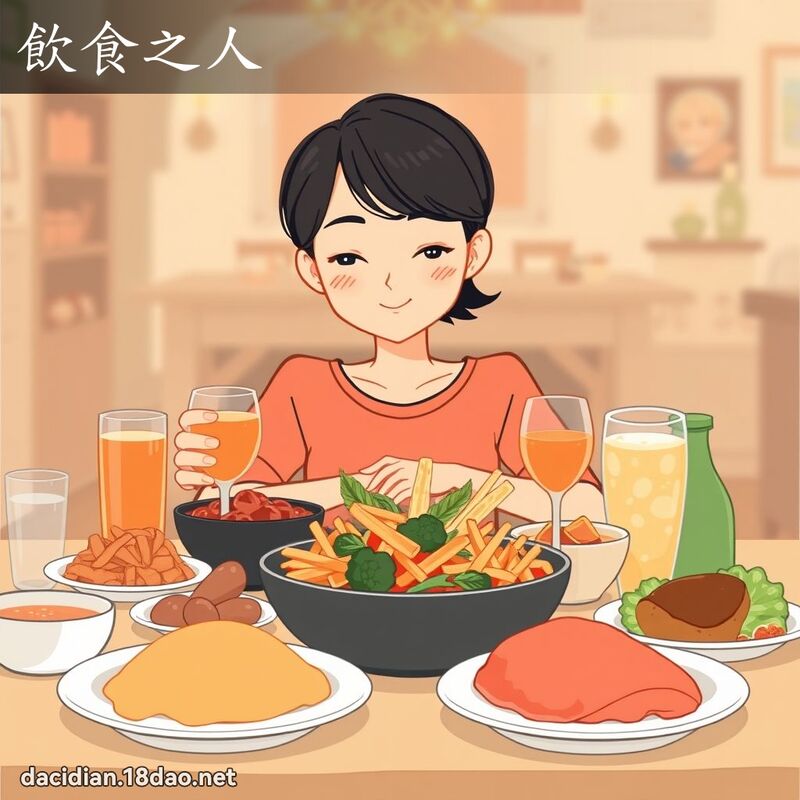 飲食之人 - 國語大辭典配圖