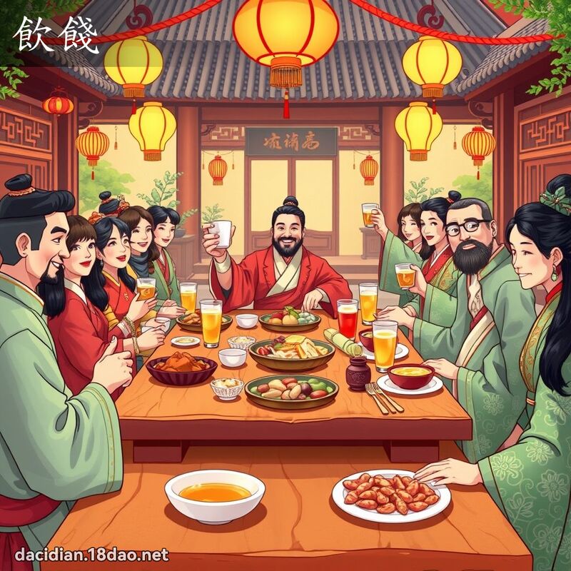 飲餞 - 國語大辭典配圖