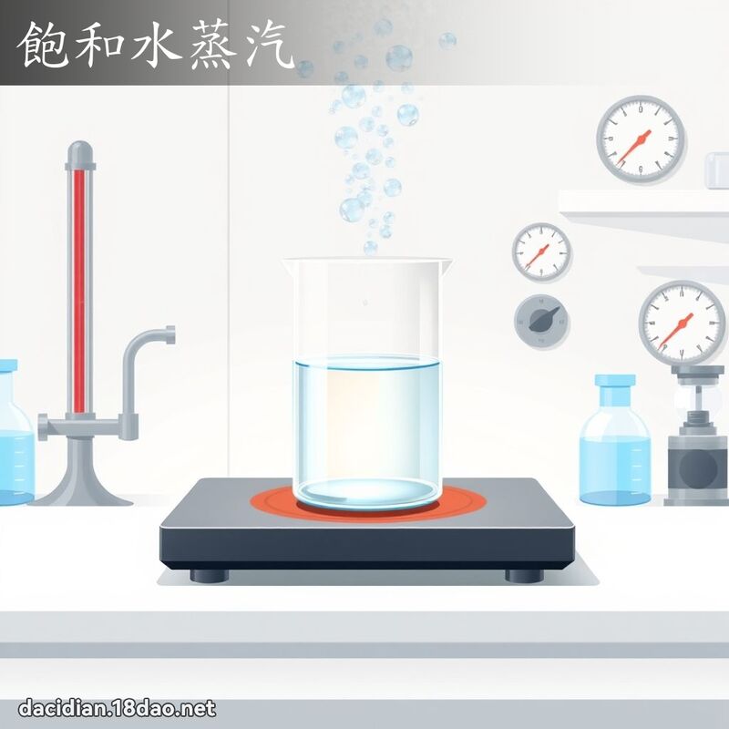 饱和水蒸汽 - 国语大辞典配图