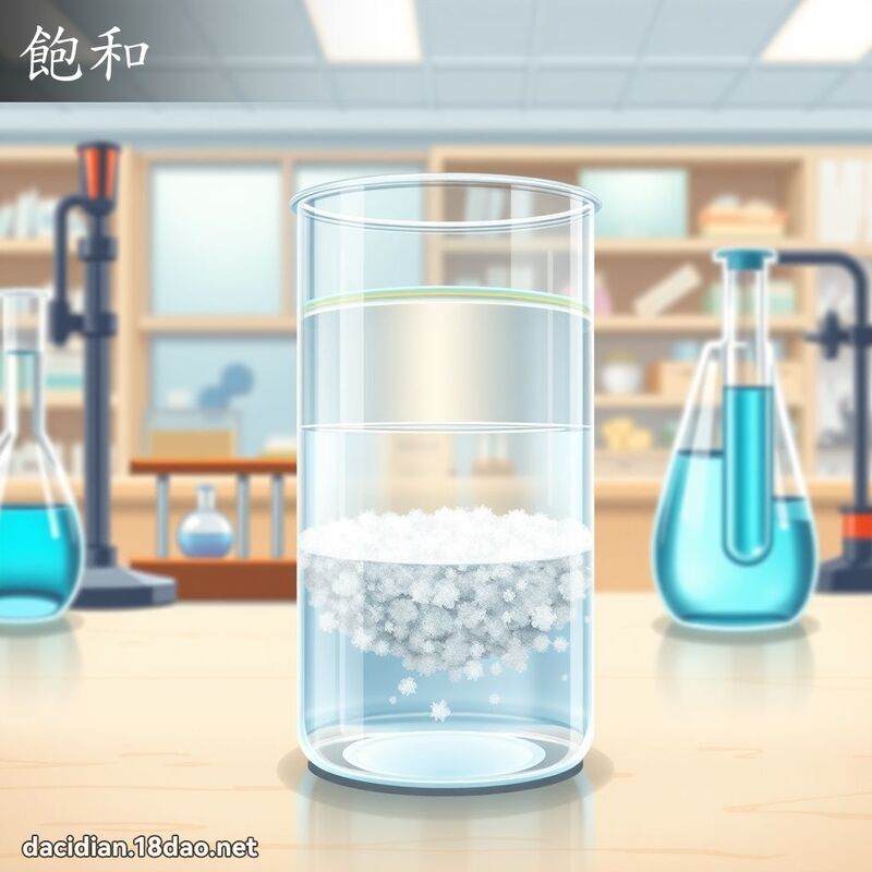 飽和 - 國語大辭典配圖